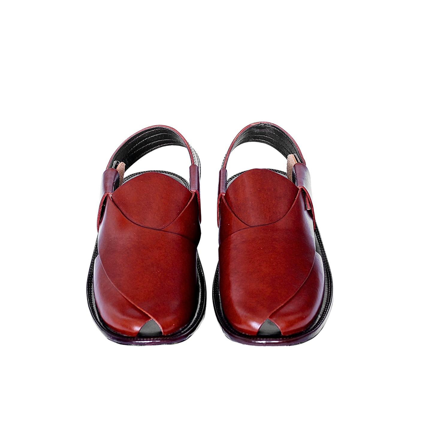 Service Sole Peshawari Chappal - Mustured Shade