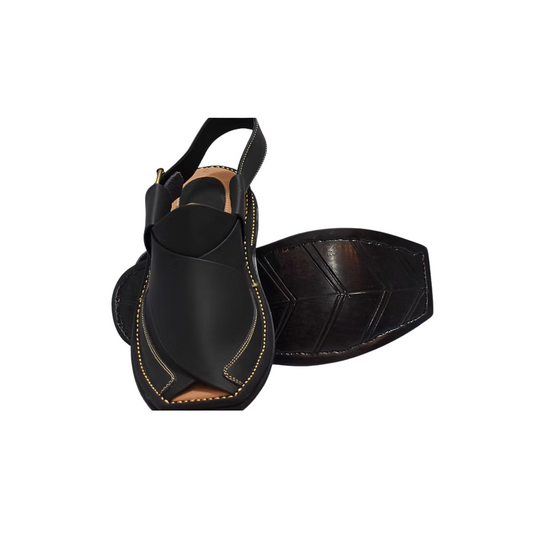 Black Sahde  Zalmi Leather Handmade