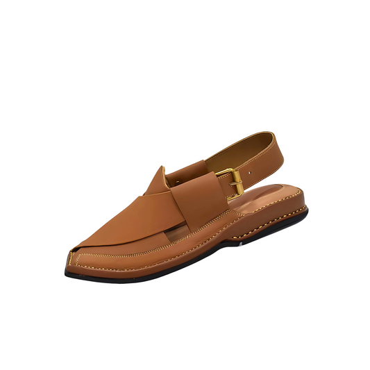 Light Brown Shade Zalmi Leather Handmade