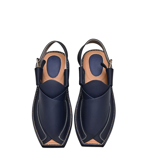 Blue Shade Zalmi Leather Handmade