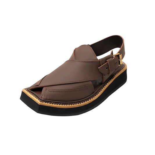 Pecan Brown Kaptan Chappal (KN-108)