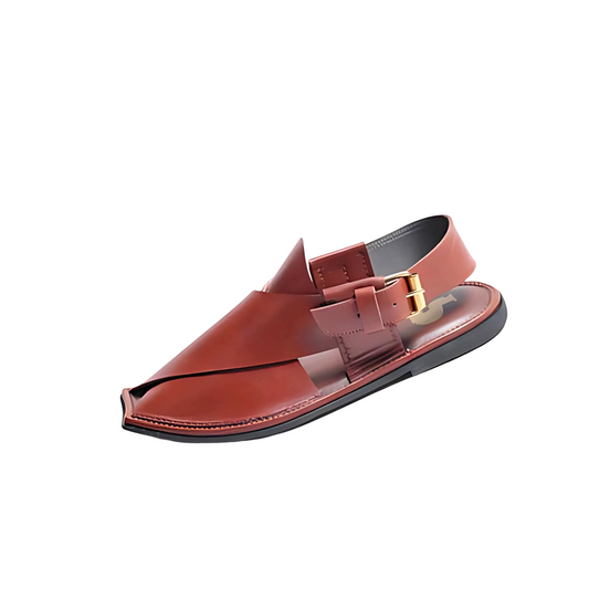 Premium Brown Peshawari Chappal